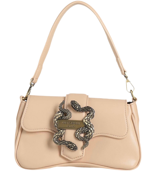 Geantă Just Cavalli Beige Small