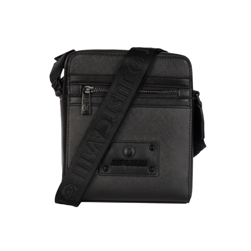 GEANTA JUST CAVALLI CROSSOVER BLACK