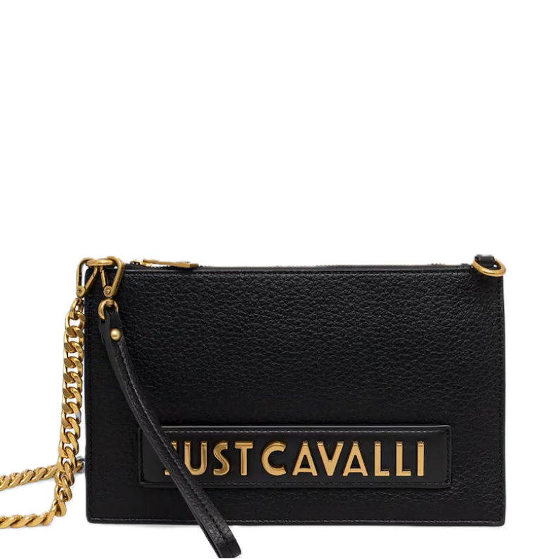 GEANTA JUST CAVALLI BLACK AURA SLIM