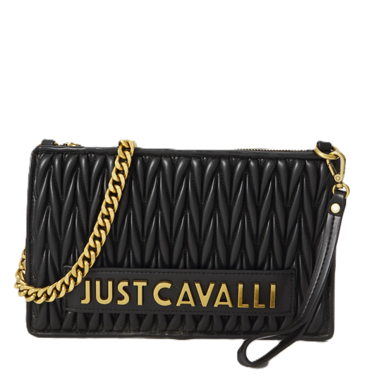GEANTA JUST CAVALLI BLACK AURA BOLD