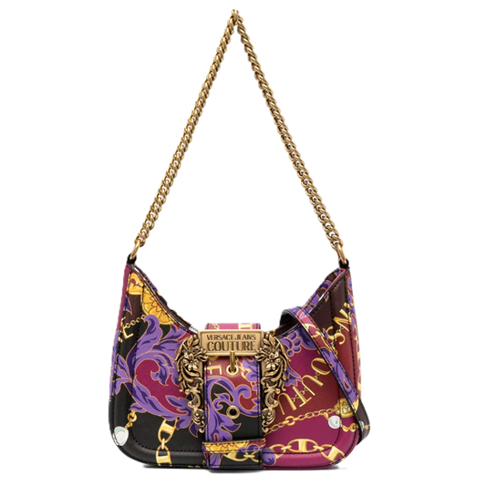 GEANTA VERSACE COUTURE ROYAL PRINT SHOULDER