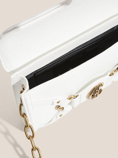 GEANTA JUST CAVALLI STATEMENT WHITE
