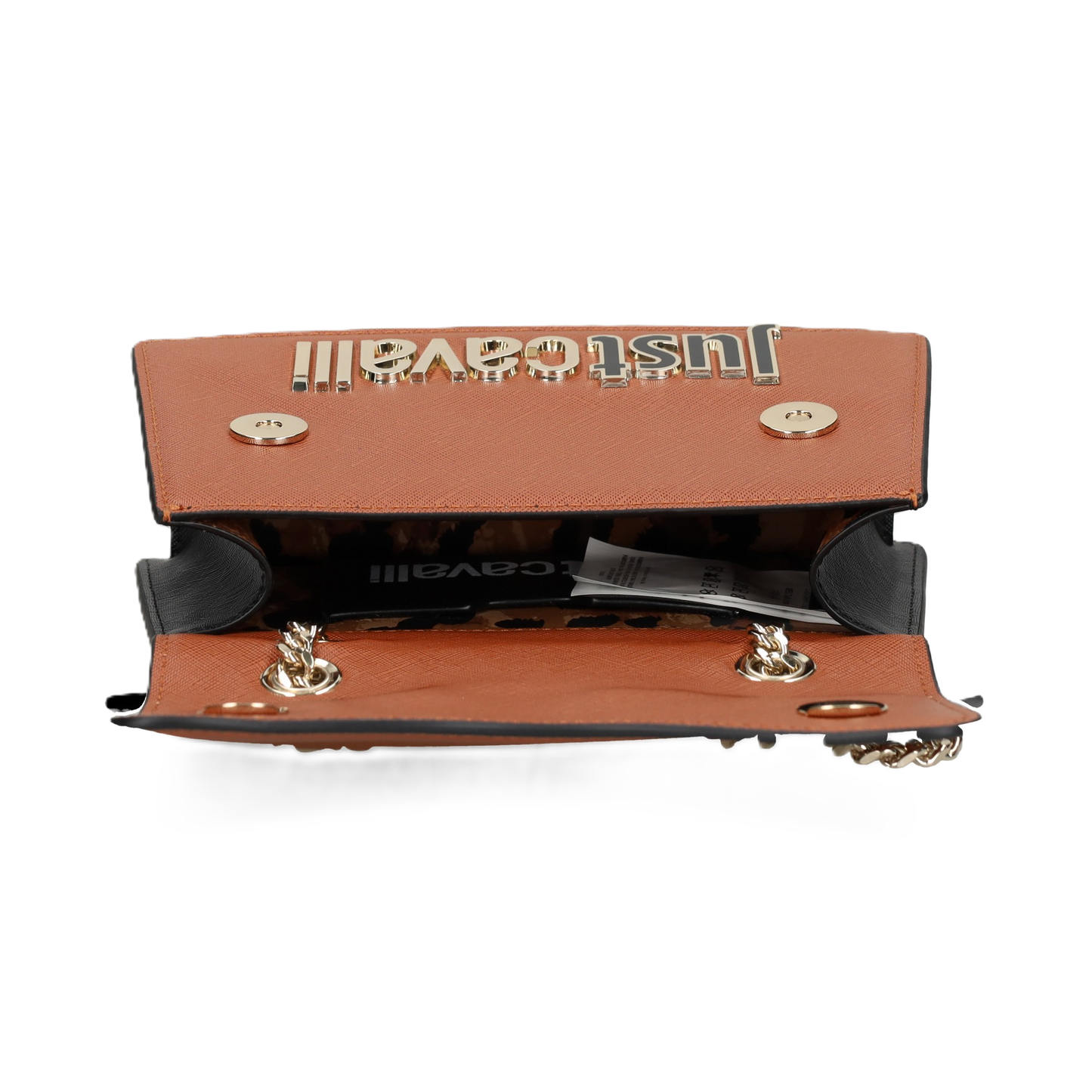GEANTA JUST CAVALLI ICON COGNAC MINI