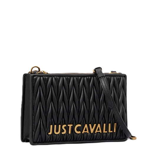 GEANTA JUST CAVALLI BLACK AURA BOLD DUO