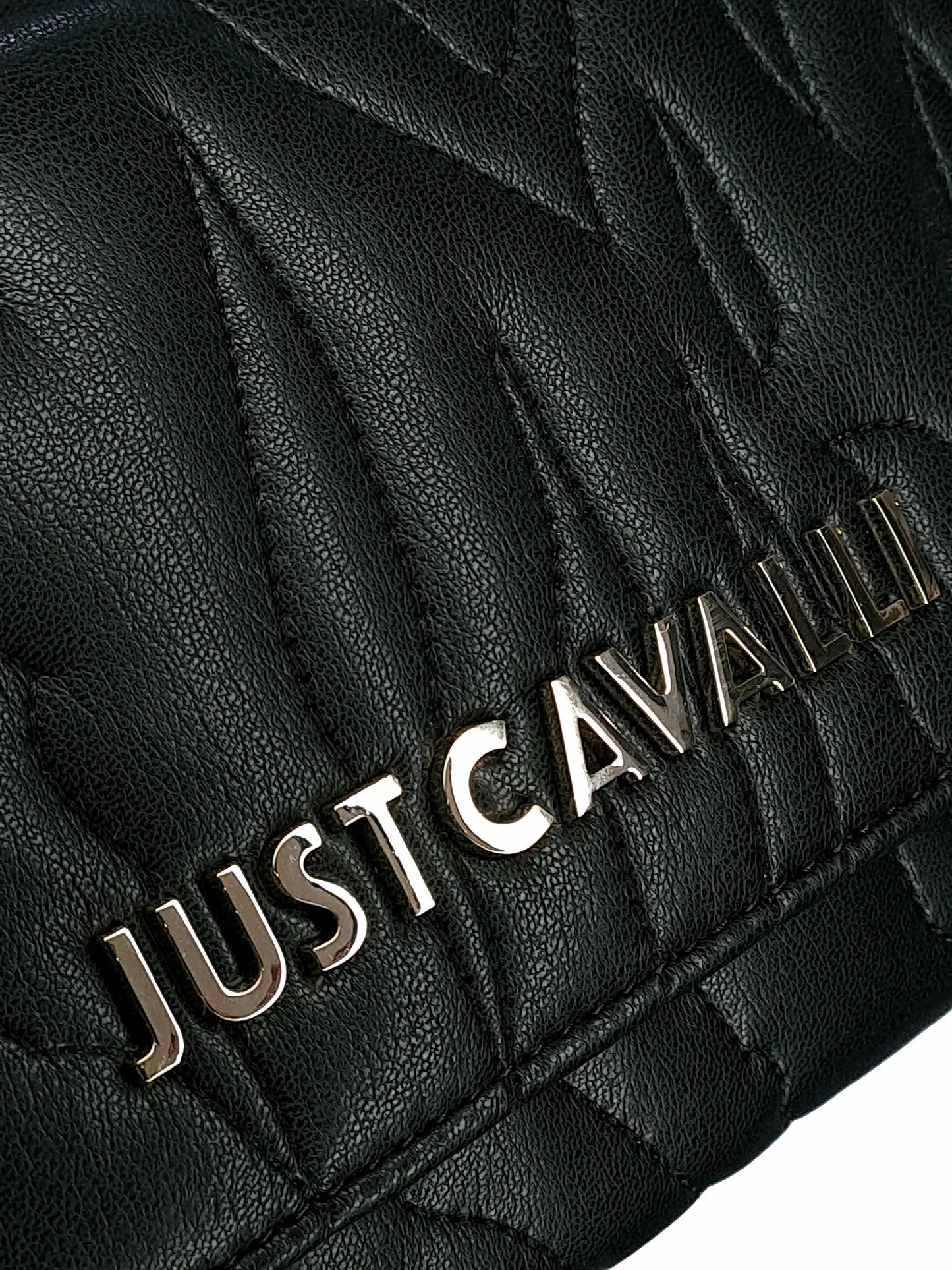 GEANTA JUST CAVALLI BLACK ZEBRA MUSE