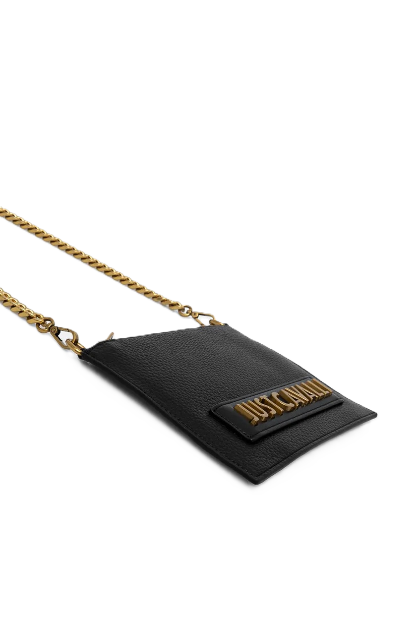 GEANTA JUST CAVALLI BLACK AURA SLIM