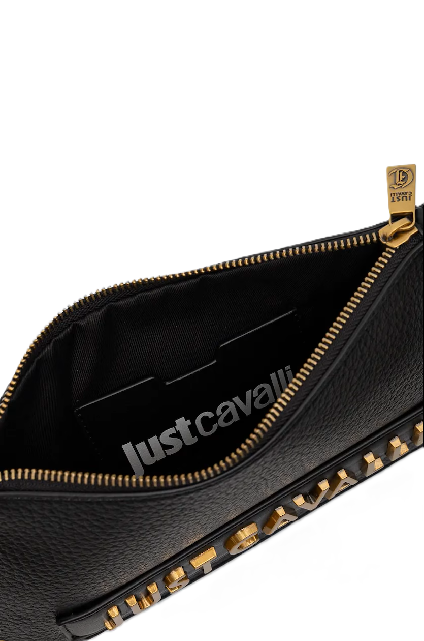 GEANTA JUST CAVALLI BLACK AURA SLIM