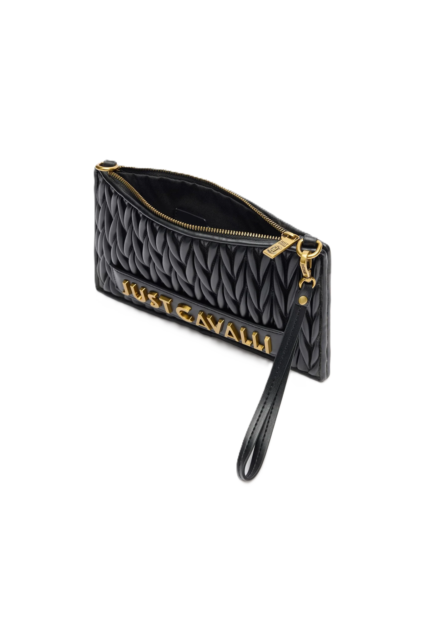 GEANTA JUST CAVALLI BLACK AURA BOLD