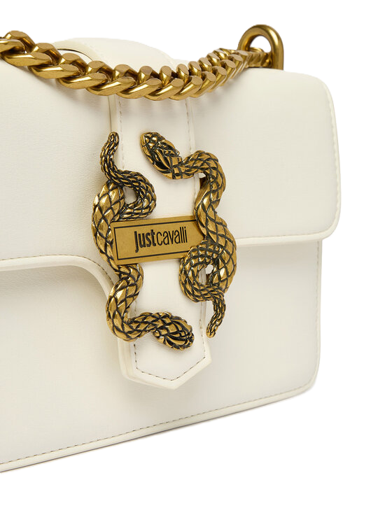 GEANTA JUST CAVALLI ICON WHITE MINI