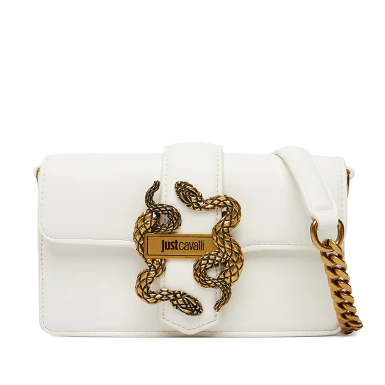 GEANTA JUST CAVALLI ICON WHITE MINI