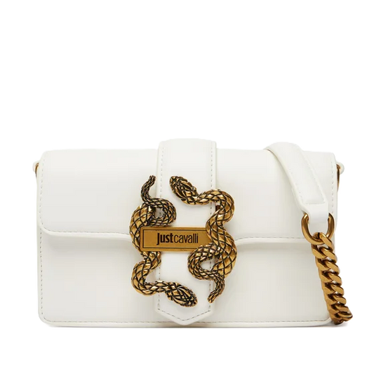 GEANTA JUST CAVALLI ICON WHITE MINI
