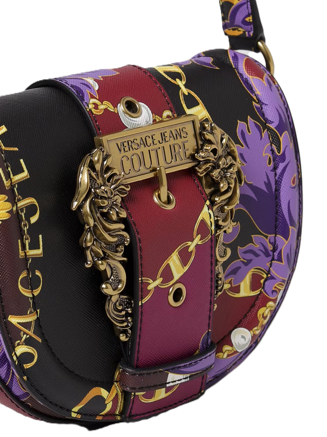 GEANTA VERSACE COUTURE ROYAL PRINT MINI