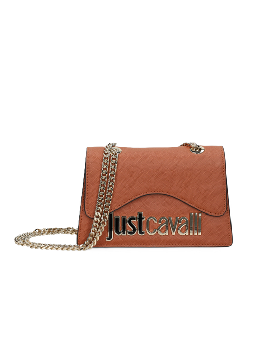 GEANTA JUST CAVALLI ICON COGNAC MINI