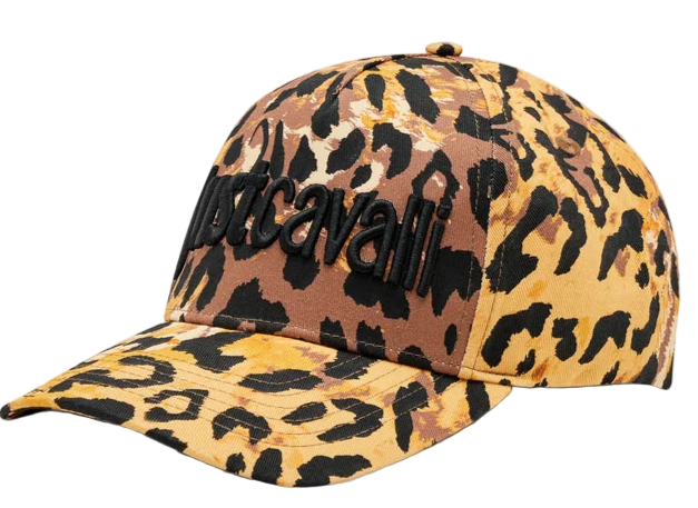 Sapca Just Cavalli leopard orange